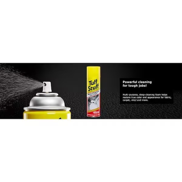 2 Pack Tuff Stuff 22oz Multi-Purpose Foam Cleaner Automotive & Home Pro Strength