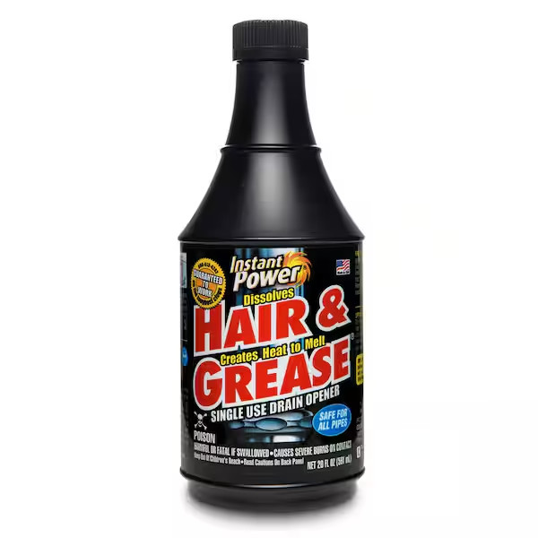 20 oz. Hair and Grease Drain Opener Pipe Plumbing Cleaner Clog Remover