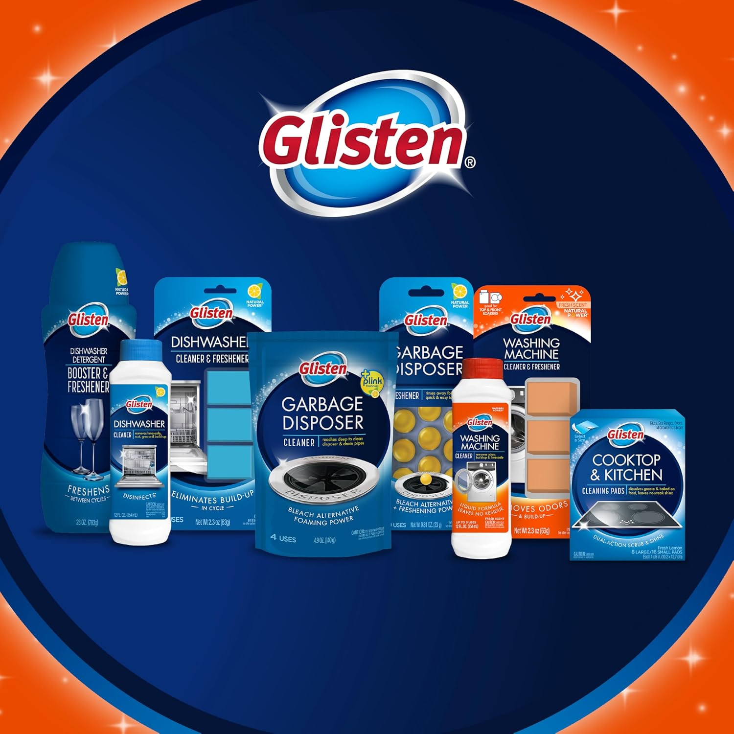 Washing Machine Cleaner, Helps Remove Odor, Buildup, and Limescale, Fresh Scent,