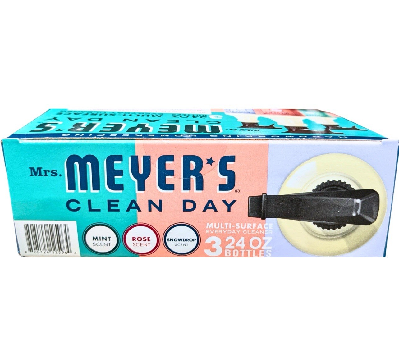 Mrs. Meyer’s Multi-Surface Everyday Cleaner Spray Bottles, 24 fl oz, 3-pack
