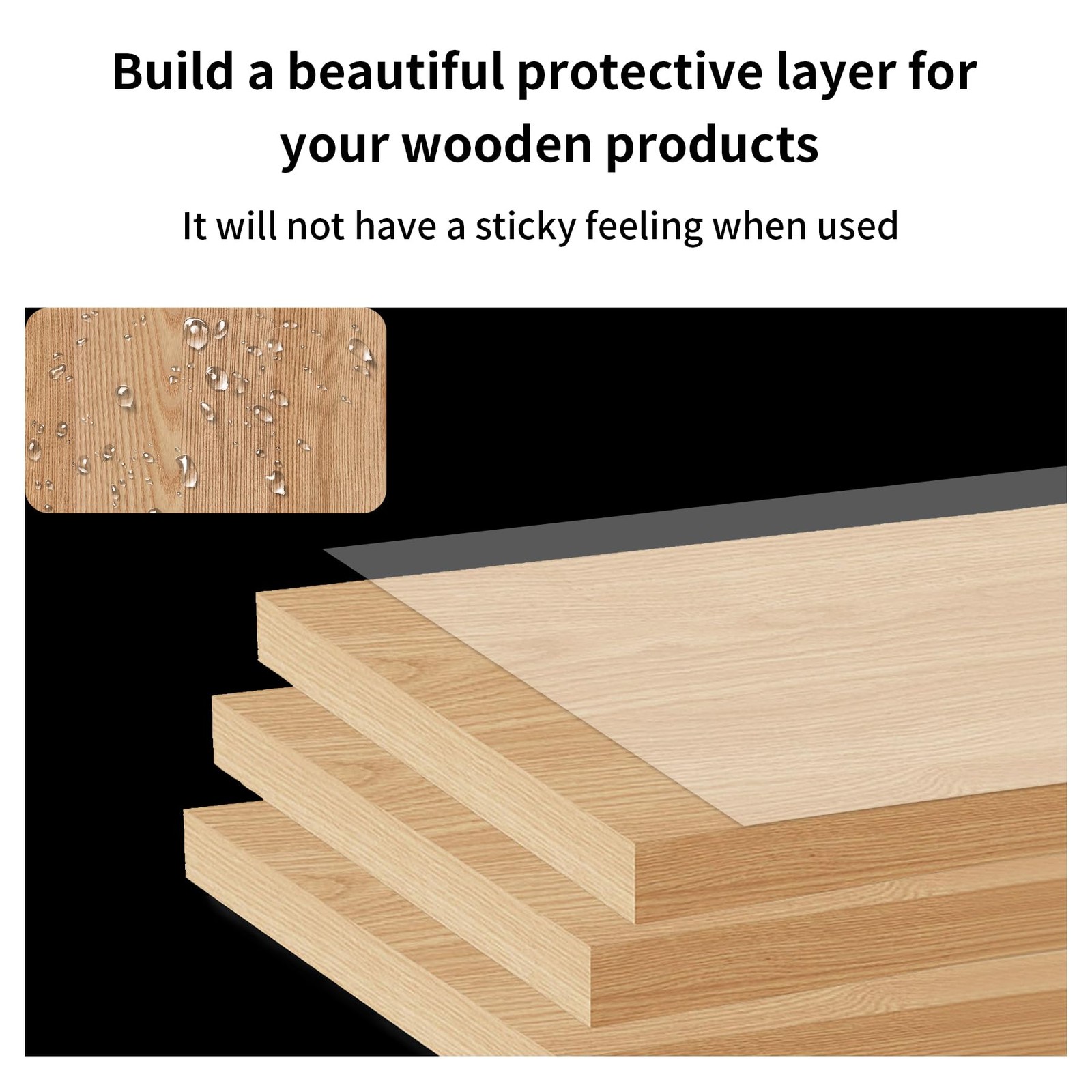 8 oz 100% Natural Pure Tung Oil for Wood Finishing Food Grade Safe, Waterproo…