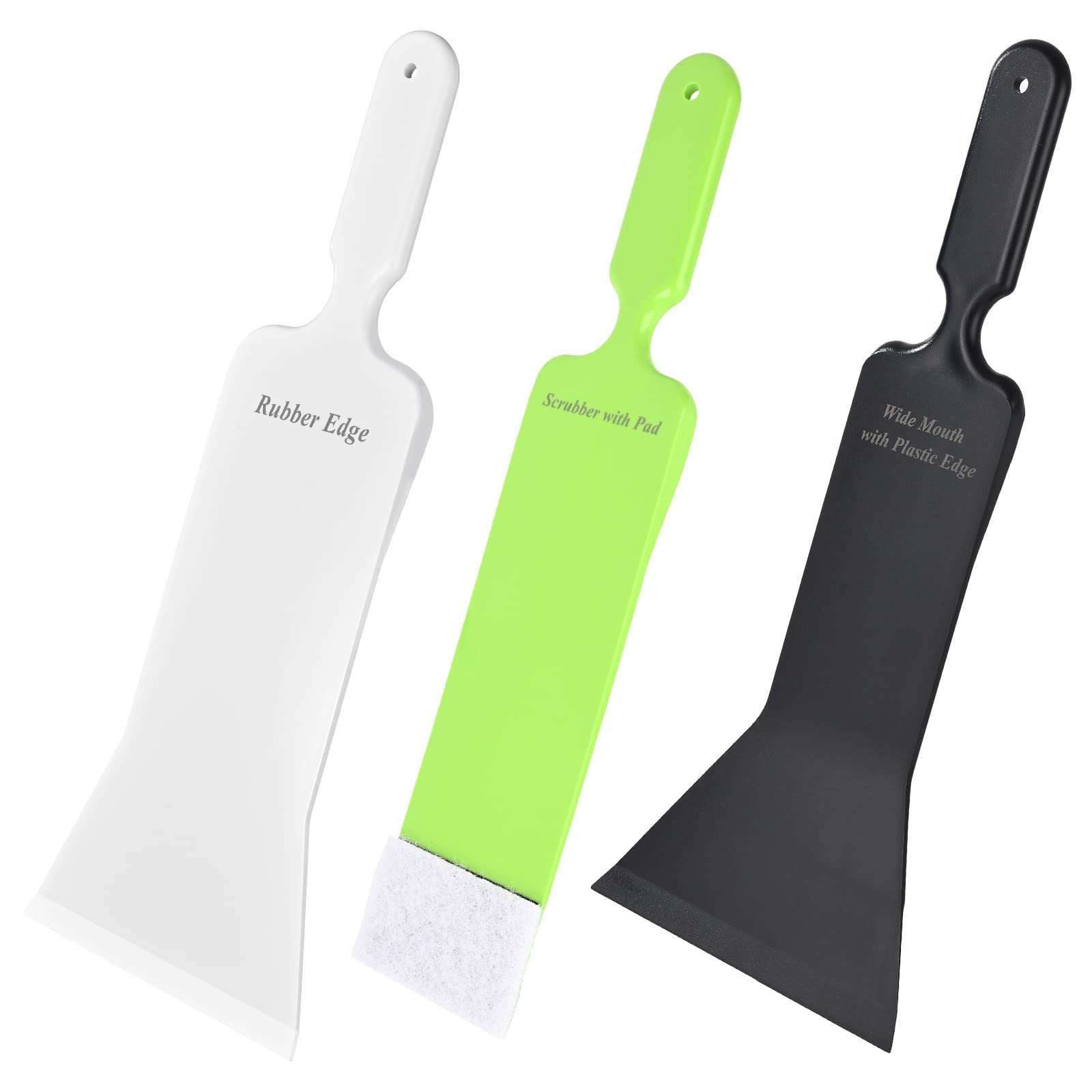 Window Tint Bulldozer Squeegee Scrubber Paddle Squeegee, Long Handle Flat Gla…