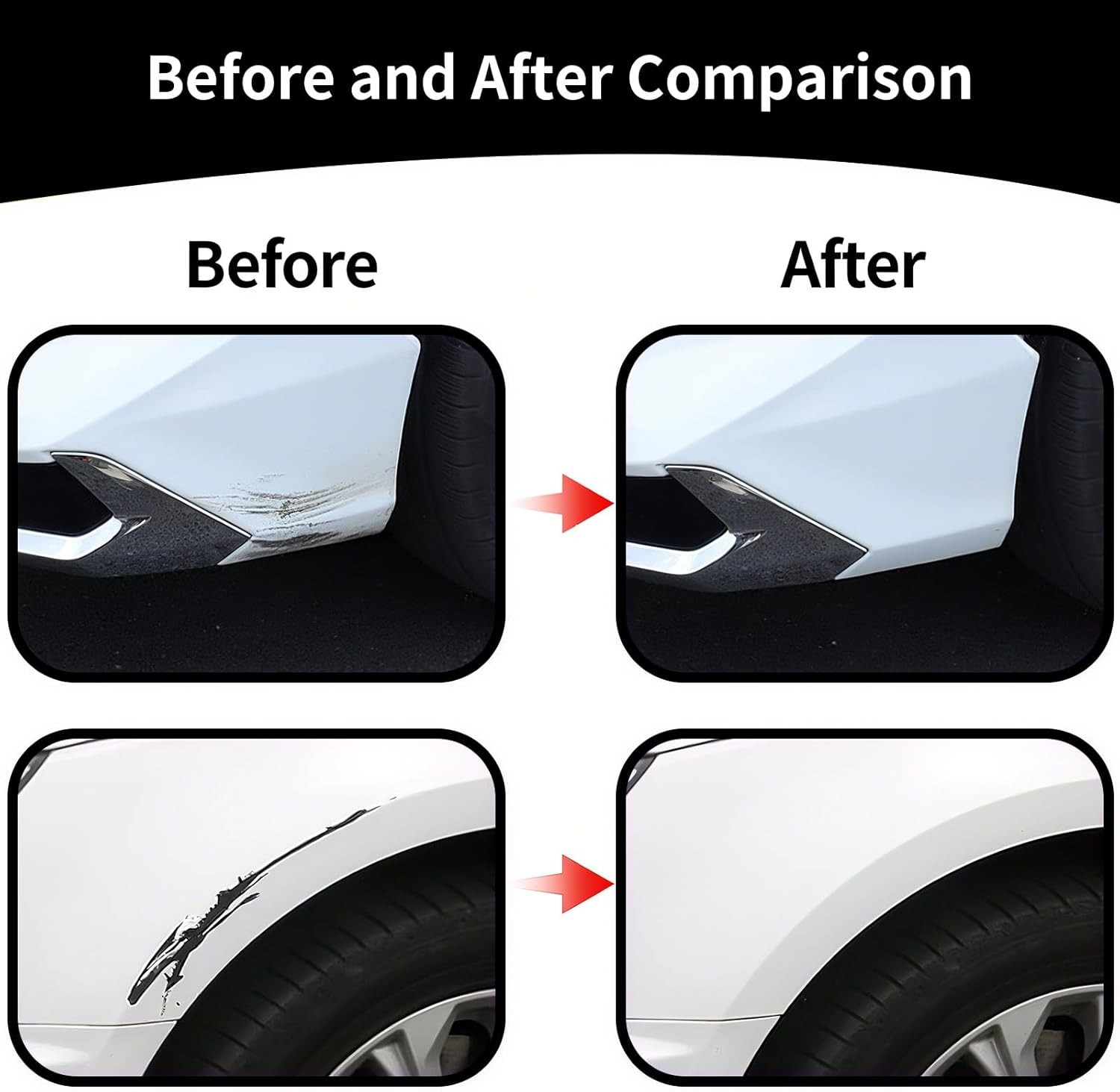 Car Scratch Remover, Car Paint Scratch Repair, Touch Up Paint for Cars Deep Scra