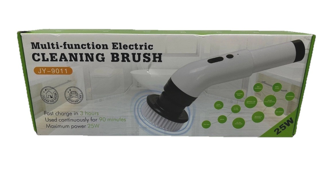 9 in 1 Multifunctional Electric Cleaning spin Brush Model JY-9011- New