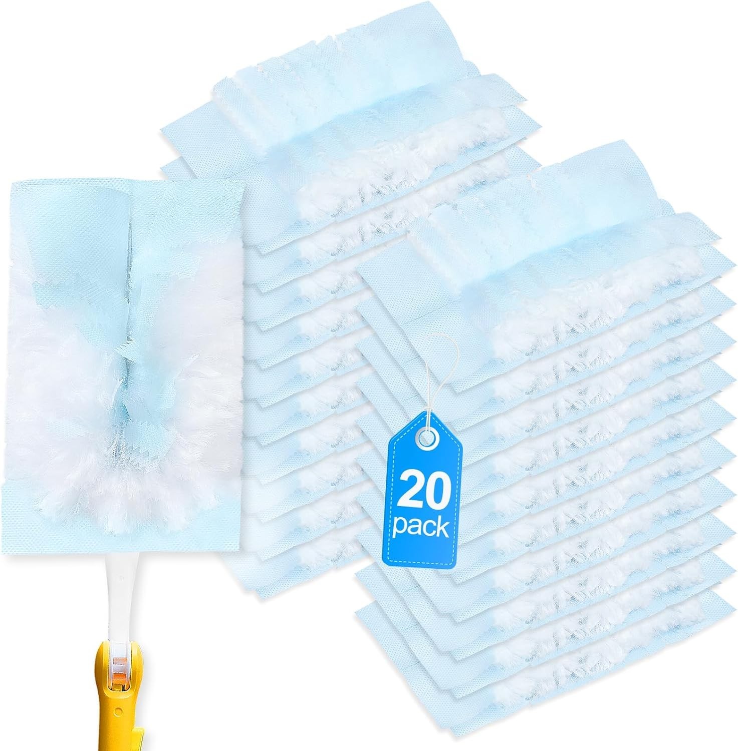 Duster Refill Compatible W/ Hand Duster Unscented Disposable Heavy Duty Duster