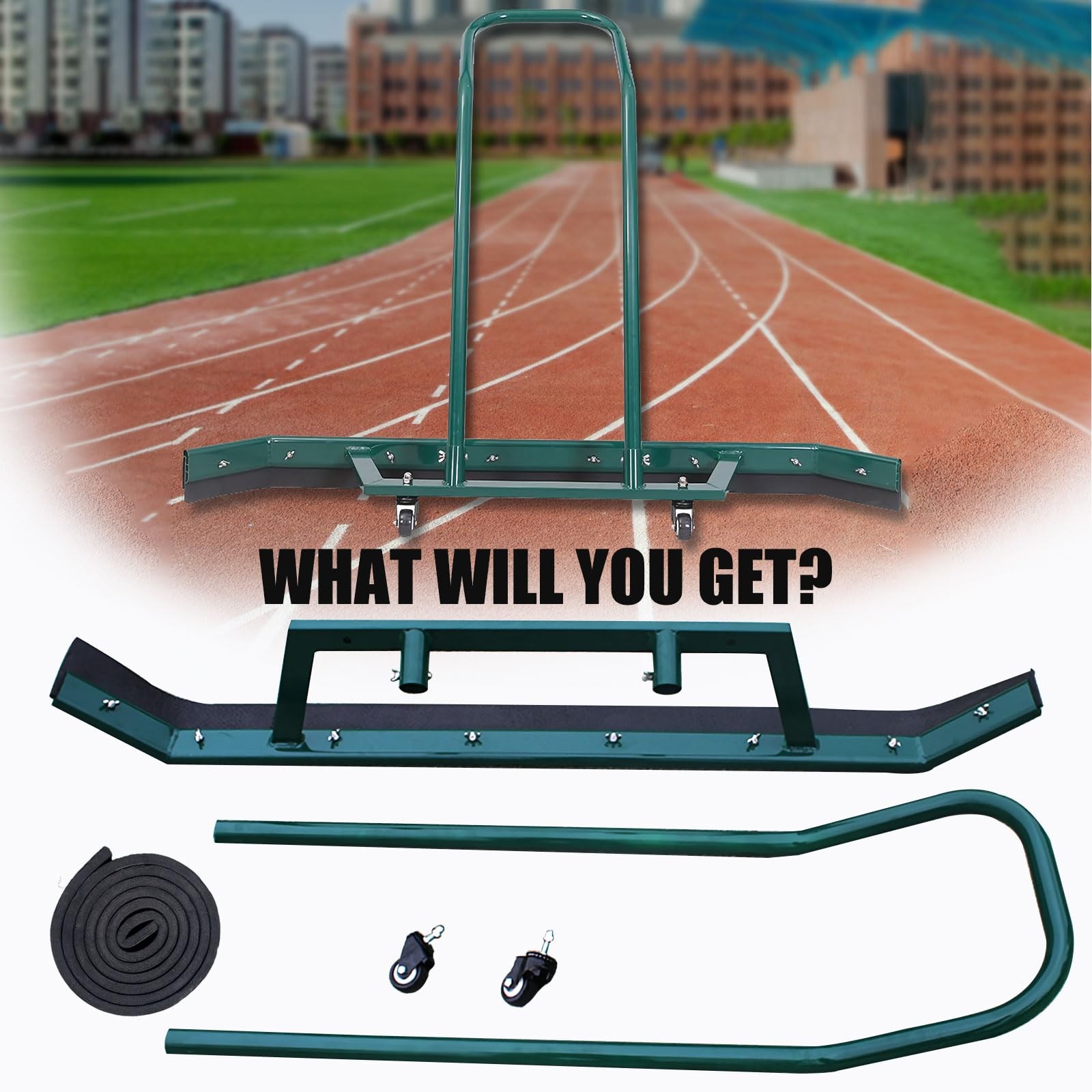 Sport Tennis Court Squeegee Aluminum Alloy Court Squeegee Rain Shuttle for Sp…