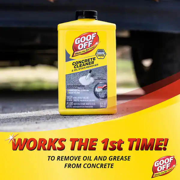 32 oz. Concrete Cleaner and Oil Stain Remover
