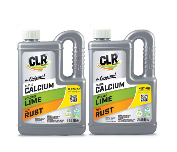 Calcium, Lime, and Rust Remover 28 Oz – 2 Pack, Multi-Use Household Cleaner