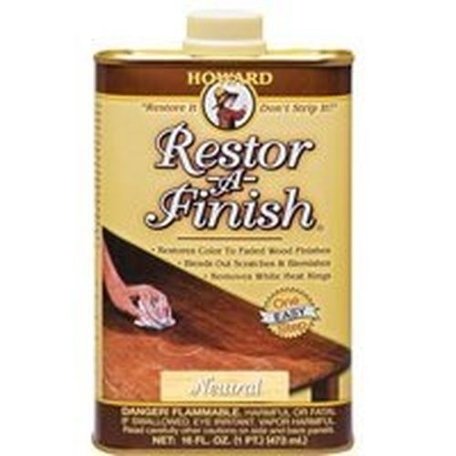 NEW HOWARD RF1016 RESTOR-A-FINISH NEUTRAL COLOR WOOD FURNITURE FINISH RESTORER