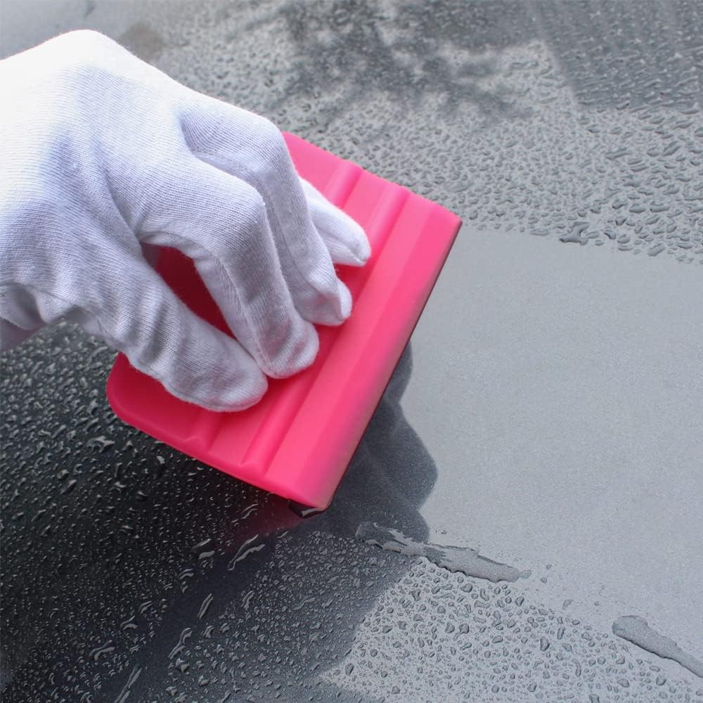 PPF Squeegee Soft Silicone Rubber Scraper,Vinyl Wrap and Window Tint Windshield