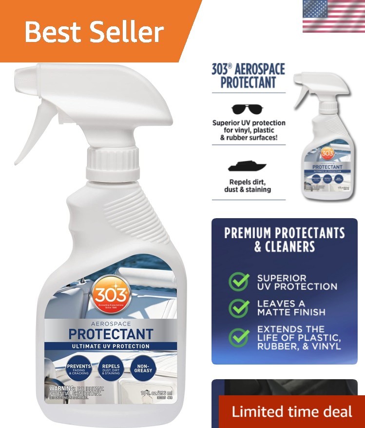 Marine Aerospace Protectant – UV Protection – Repels Dust, Dirt, & Staining –…