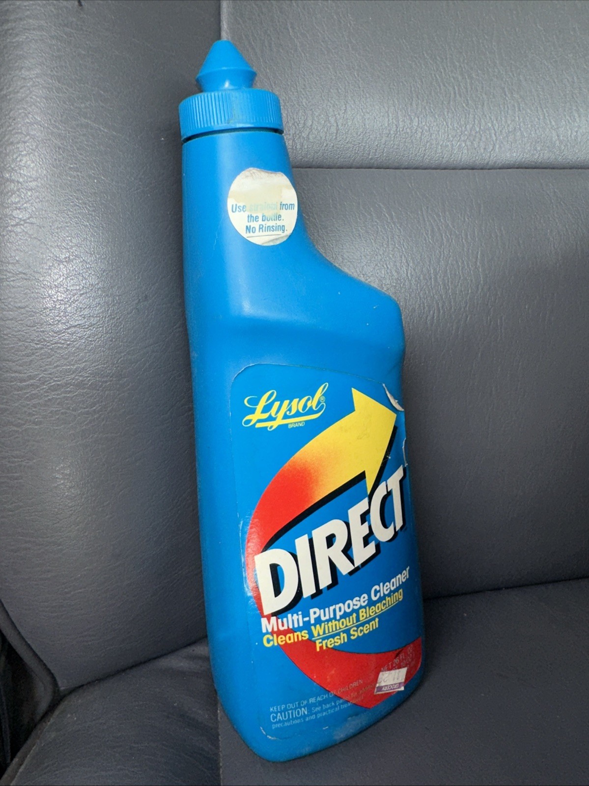 Vintage Lysol Brand DIRECT Multi-Purpose Cleaner Fresh Scent 26 Fl Oz NOS