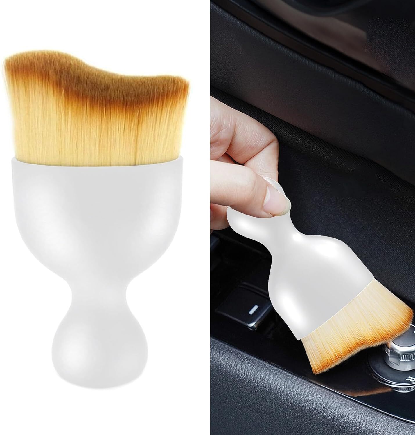 1 PC Car Air Conditioning Outlet Cleaning Brush Compatible with Cars Vans SUVs
