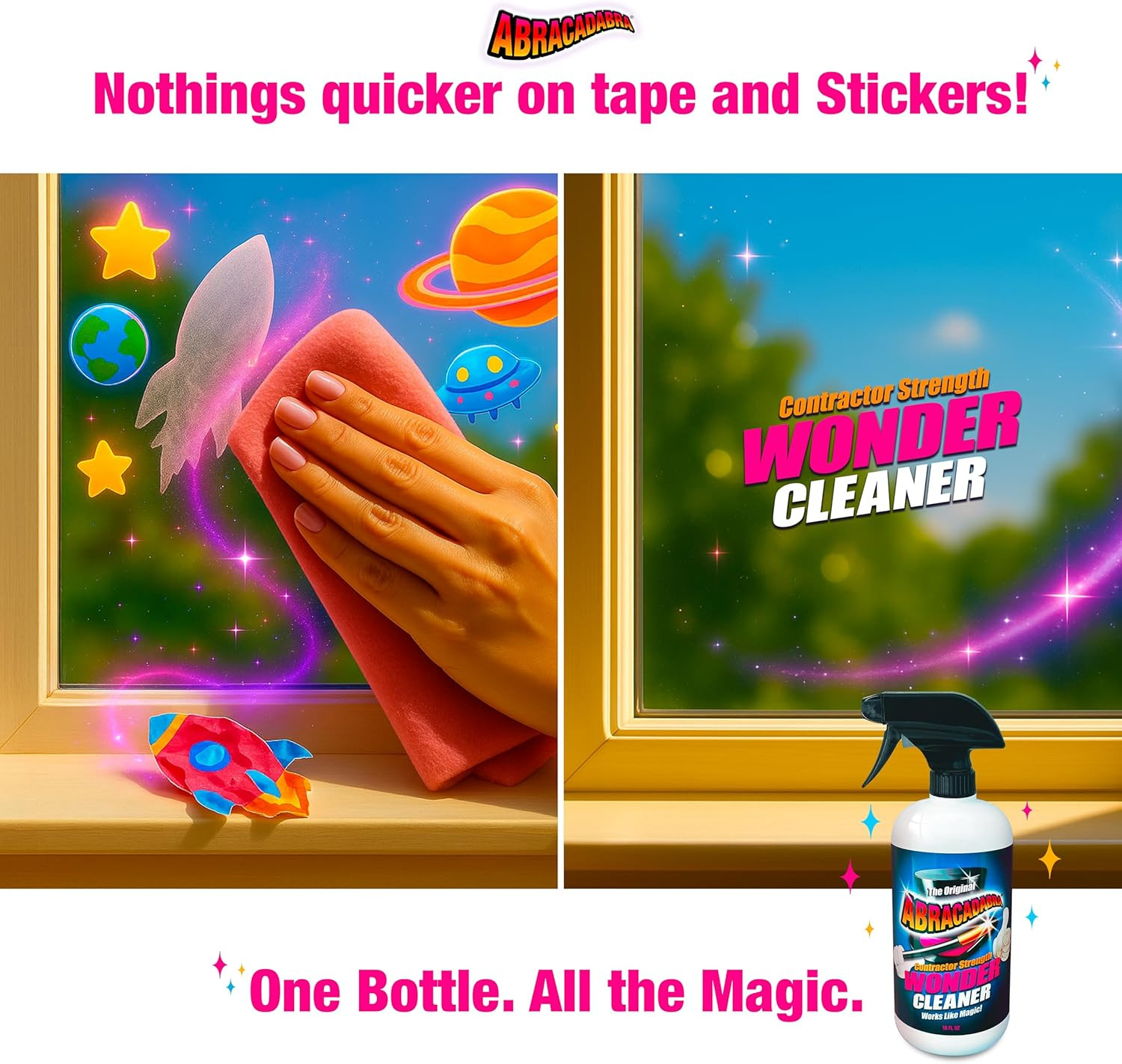 ® Contractor Strength Wonder Cleaner – as Seen on TV – 16 Fl Oz – Gunk & Build u