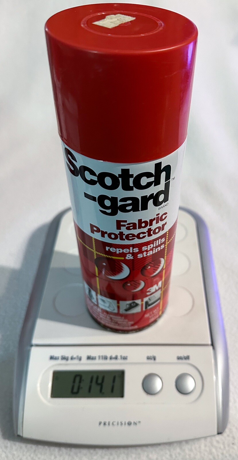 Scotch-Gard Guard Fabric Protector 10oz Spray Can OLD FORMULA 1992 USA Made Vtg