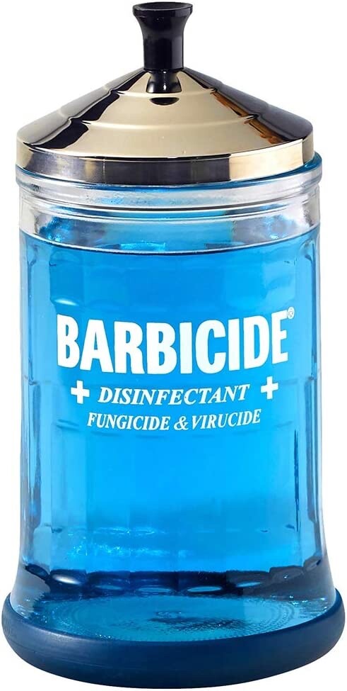Barbicide Disinfectant Jar Midsize Original Version 21 oz