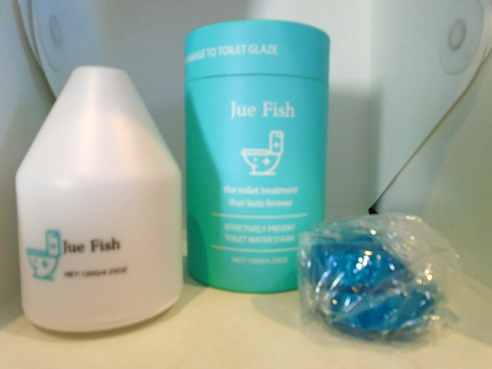 Jue Fish Toilet Cleaning Treatment Blocks – 120 g (4.23 oz)