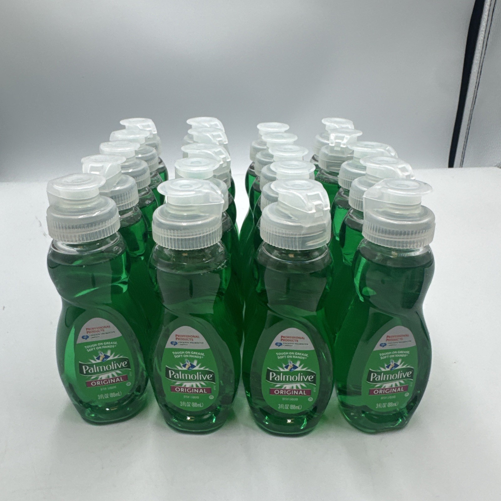 Lot Of 20 Palmolive Original Travel Size Liquid Dish Soap 3 Fl Oz Bottles