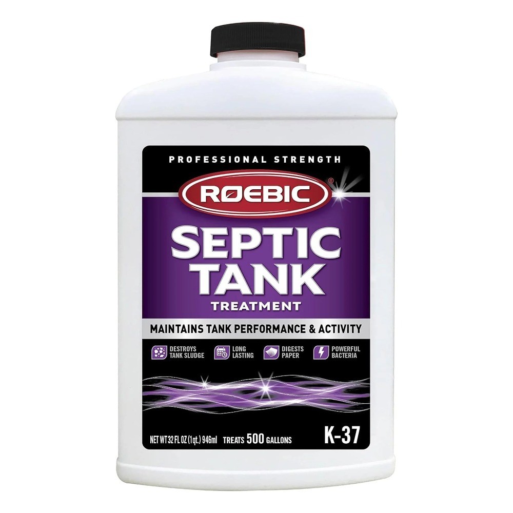 Liquid Septic Tank Treatment Enzymes Drain Clog Remover Safe for Toilet Pipes