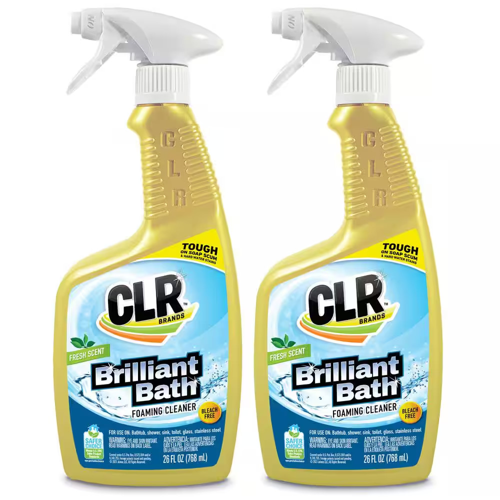 Bathroom CLEANER Spray Lime Soap Scum Remover 26oz 2 Pack