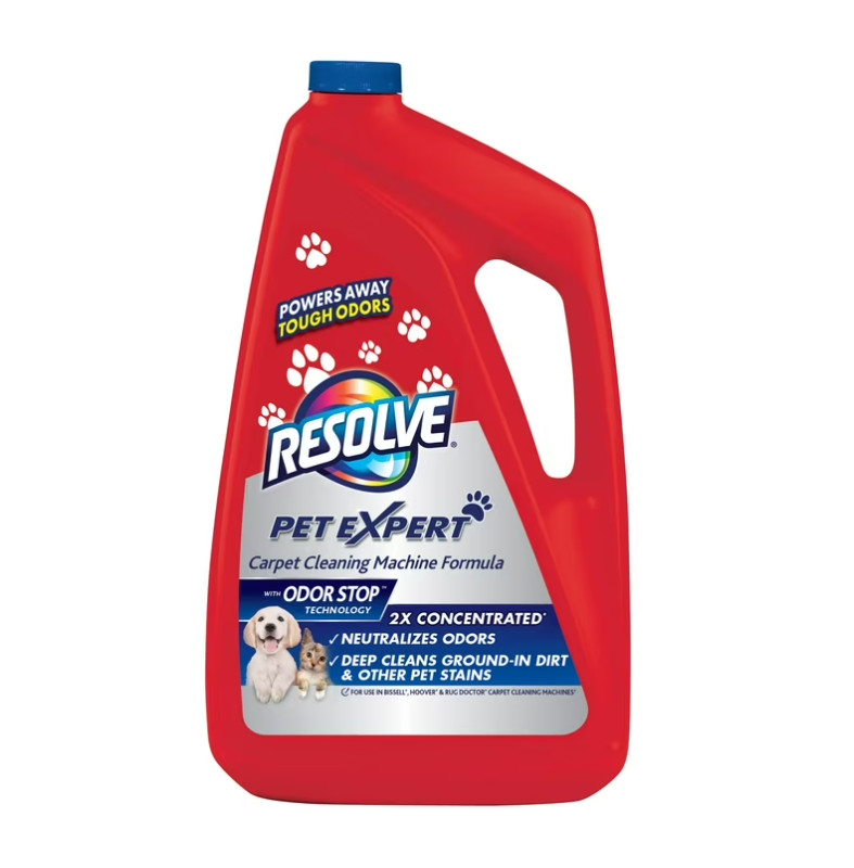 Resolve Carpet Pet Concentrate for Steam Machines 60 Oz Ground-in Dirt Removal