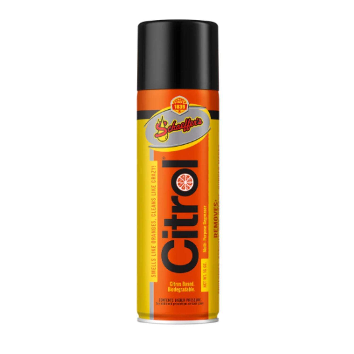 Biodegradable Non-Toxic Degreaser Schaeffer’s 266 Citrol® Citrus-Based Multi-Pur