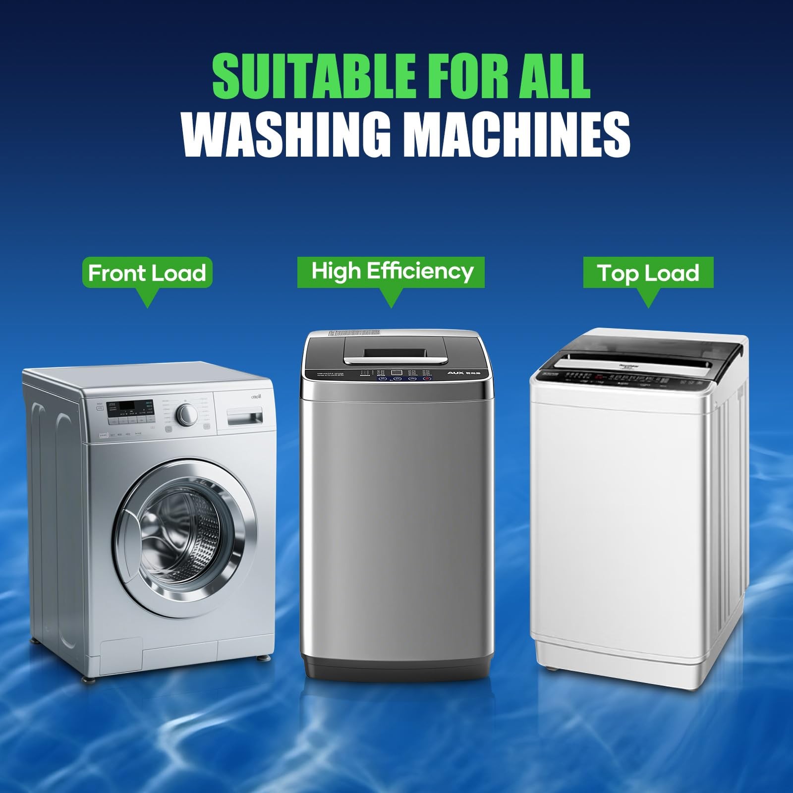 Washing Machine Cleaner Tablets, 32 Pack