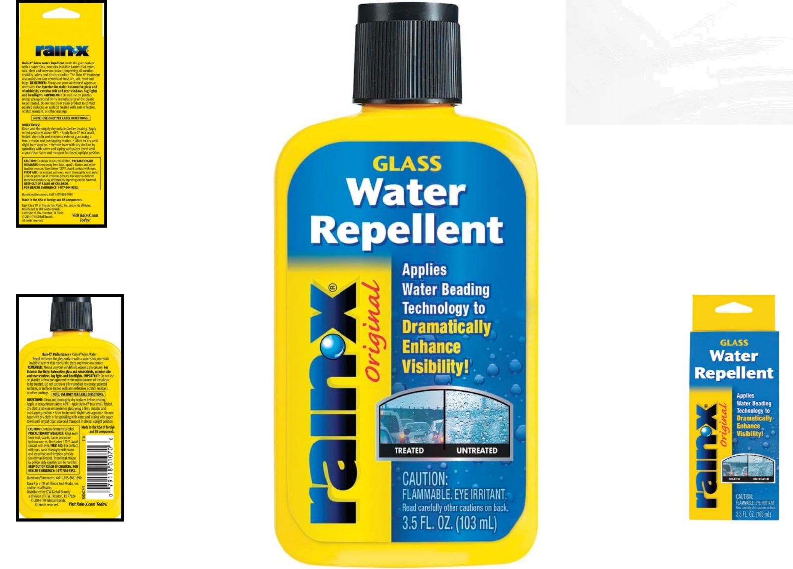 Windshield Treatment 3.5 oz – Easy Application for Clear Visibility