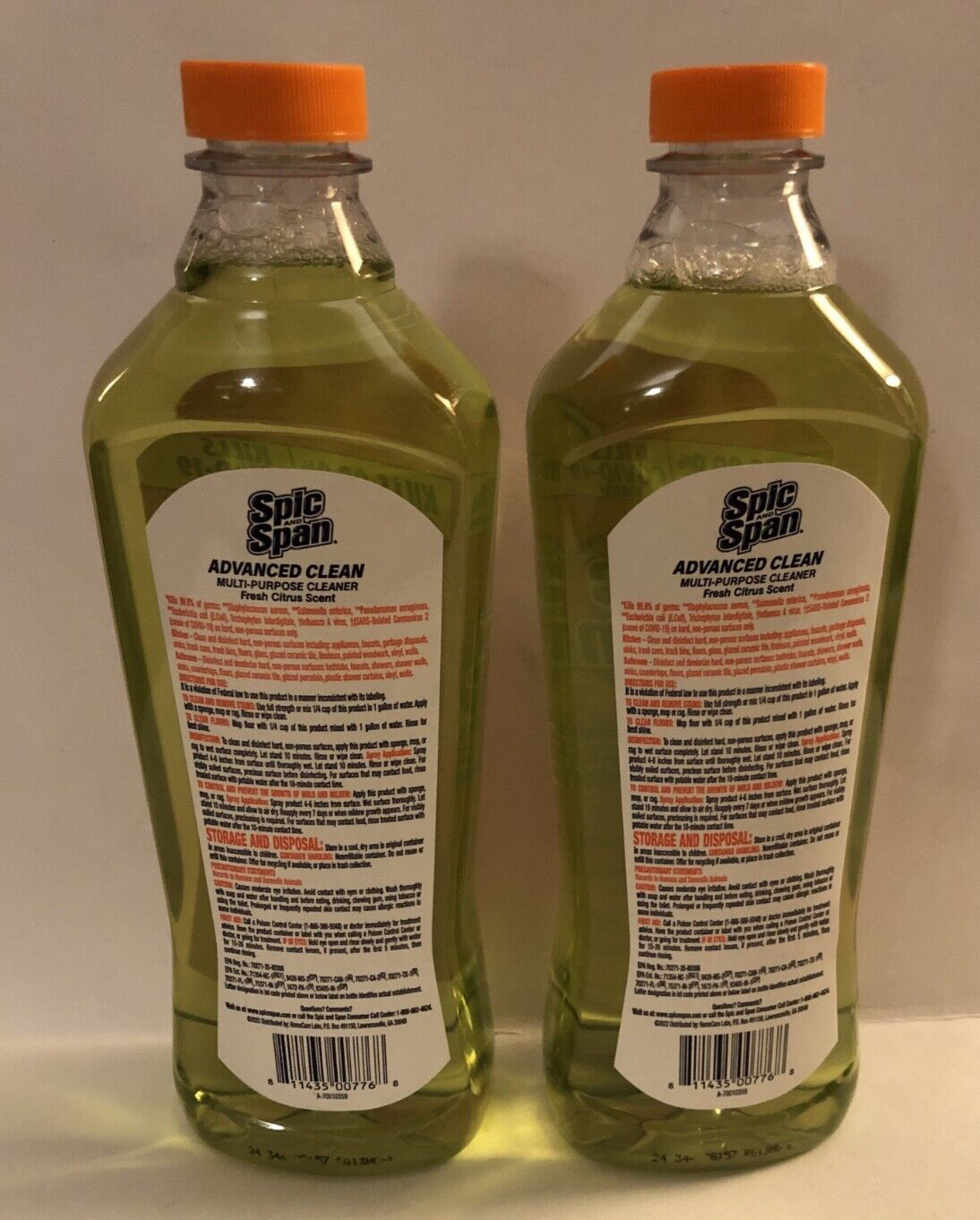 Spic and Span 2 pack Multipurpose 20 Fl. oz Cleaners
