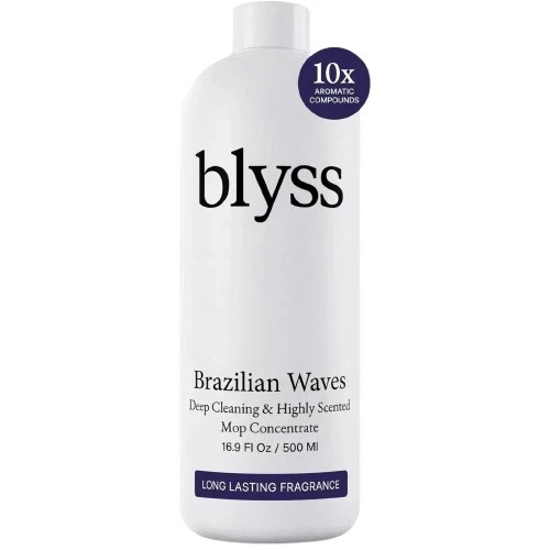 Mop Soap Brazilian Waves Floor Cleaner, Luxury Scented Hardwood Cleaner