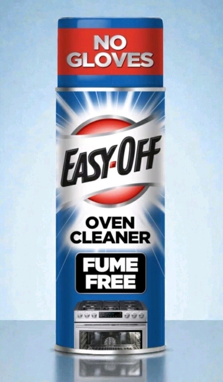 Easy-Off Oven Cleaner 14.5 oz. LEMON Scent Fume Free Baked-On Spills Safe NEW!!