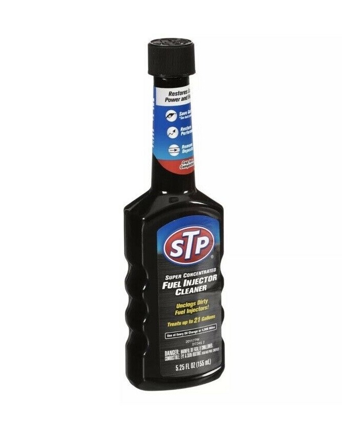 STP Super Concentrated Fuel Injector Cleaner – 5.25 fl. oz.