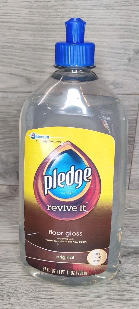 Pledge Revive It Floor Gloss 27oz Clear Original Shine Wood Laminate