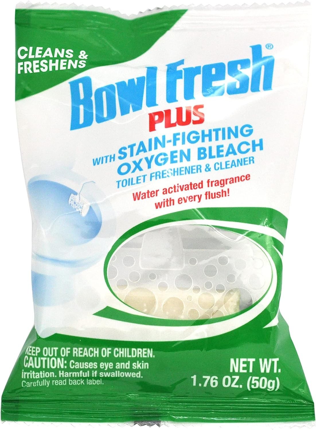 Bowl Fresh Plus Toilet Cleaner and Deodorizer, Pleasantly Scented Water…
