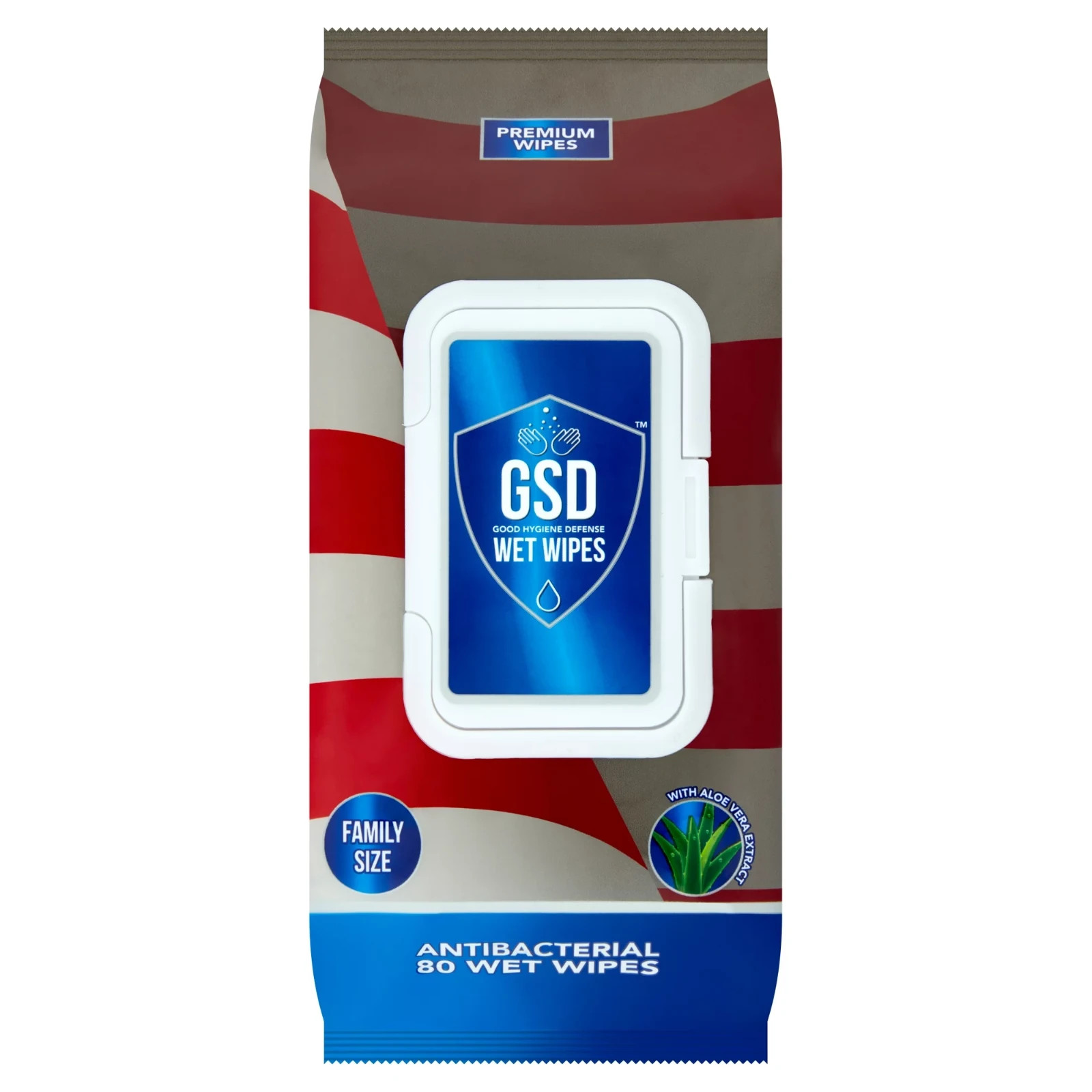 GSD Wipes 80 Pulls Resealable Pack 9.99 EXPIRATION DATE July 2027