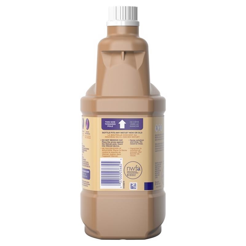 Swiffer WetJet Wood Floor Cleaner Liquid With Quick Dry Formula 42.2 oz 1.25 L