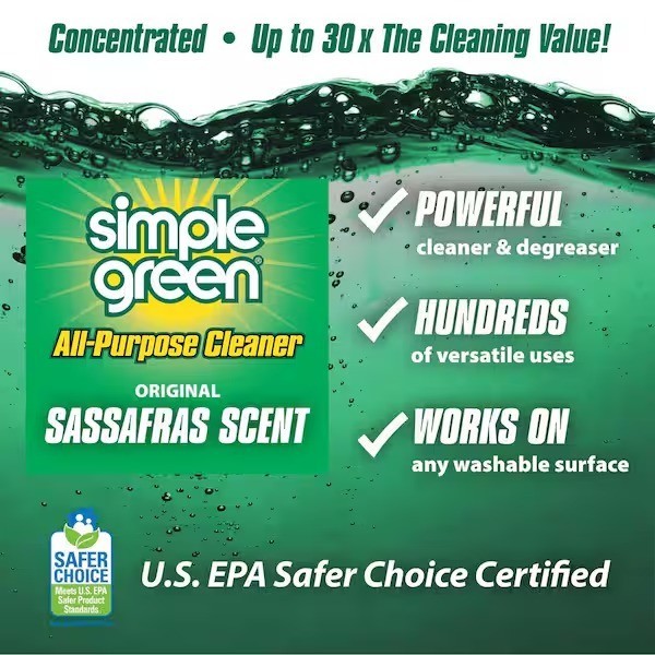 Simple Green 32oz Concentrated All-Purpose Cleaner Sassafras Septic Safe Formula