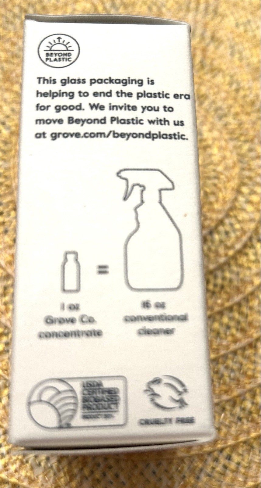 NEW Grove Co Daily Shower Cleaner Concentrates – Lavender Blossom & Thyme NIB