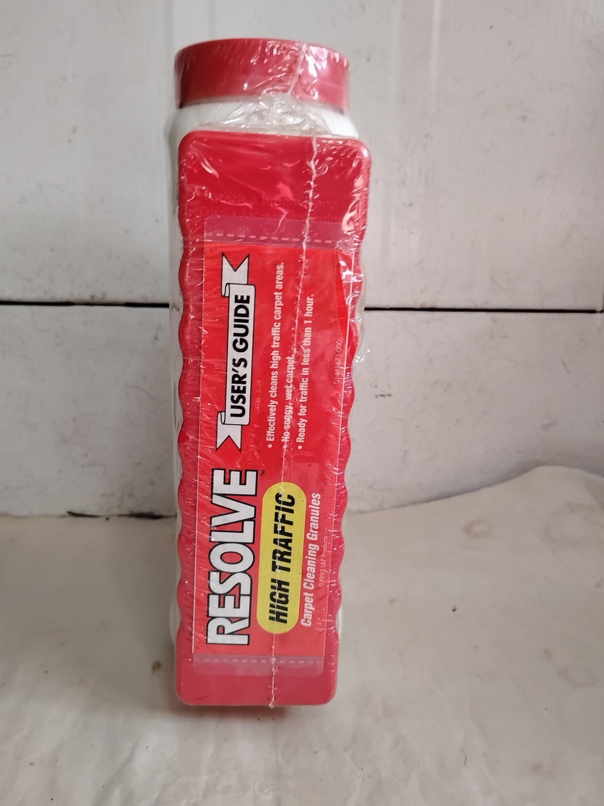 Resolve Carpet Cleaner Cleaning Brush Vintage Granules Discontinued High Traffic