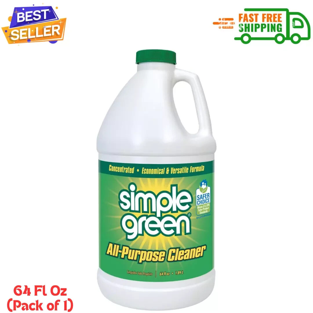 Simple Green All Purpose Cleaner Concentrate 64 FL Oz (Pack of 1) …
