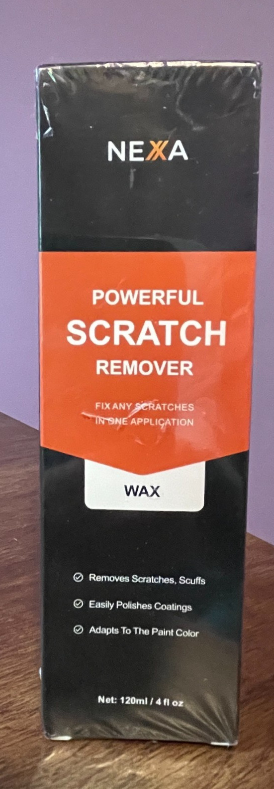 NEXA POWERFUL CAR AUTO SCRATCH REMOVER WAX 4 OZ – EXP 5/2028 – SEALED