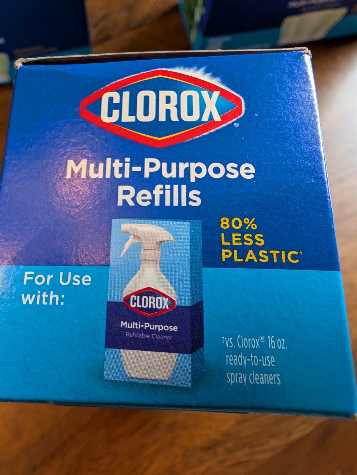 Clorox Multi-Purpose Refills Refillable Cleaner Lot 3 Boxes (9 Total) NEW