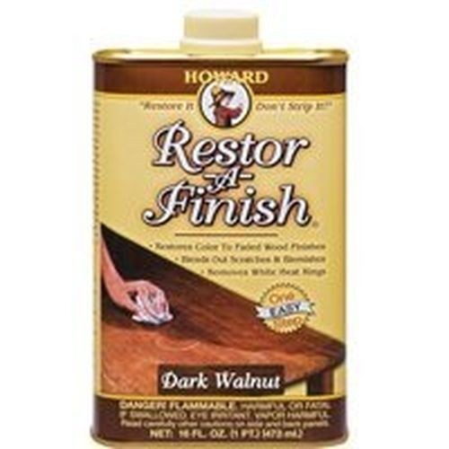 NEW HOWARD RF6016 RESTOR-A-FINISH DARK WALNUT WOOD FURNITURE FINISH RESTORER