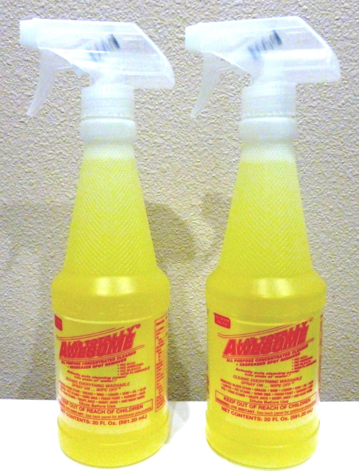 2 LA’S Totally Awesome All Purpose Concentrated Cleaner 20 Fl Oz ea NEW!