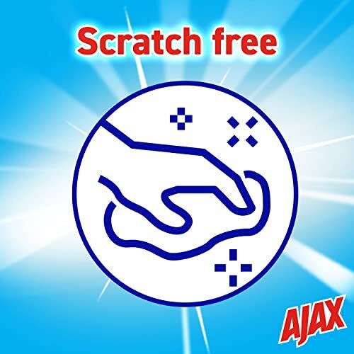 Ajax Powder Cleanser 21 Ounce Pack of 12 Easy Rinse Scratch Free Formula