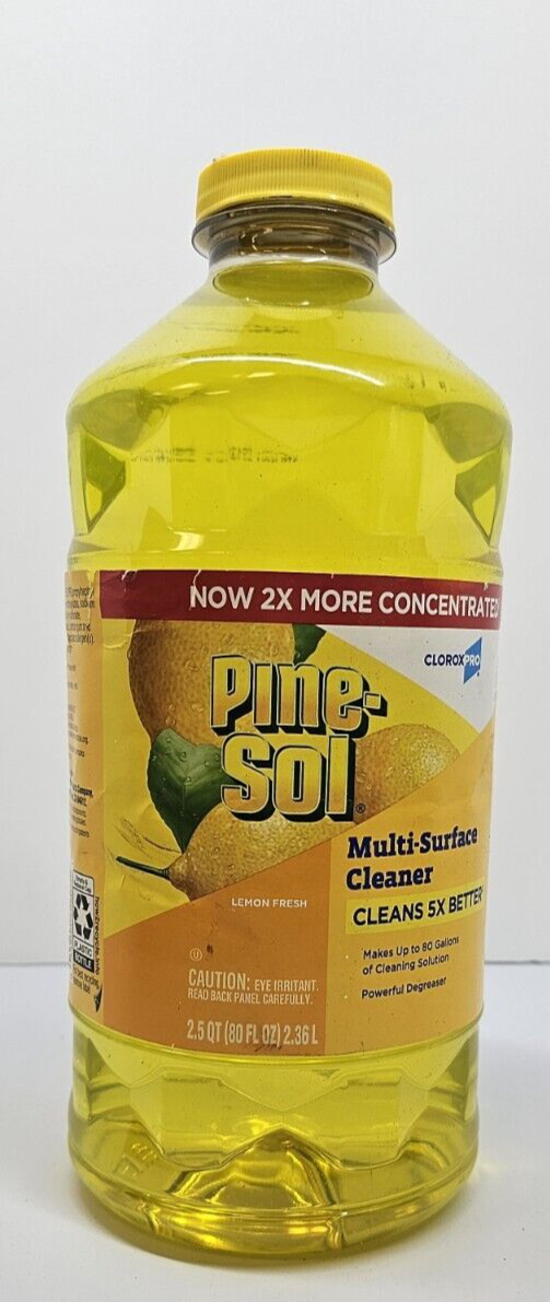 Pine-Sol All Purpose Cleaner, Lemon fresh , 80 oz Bottle