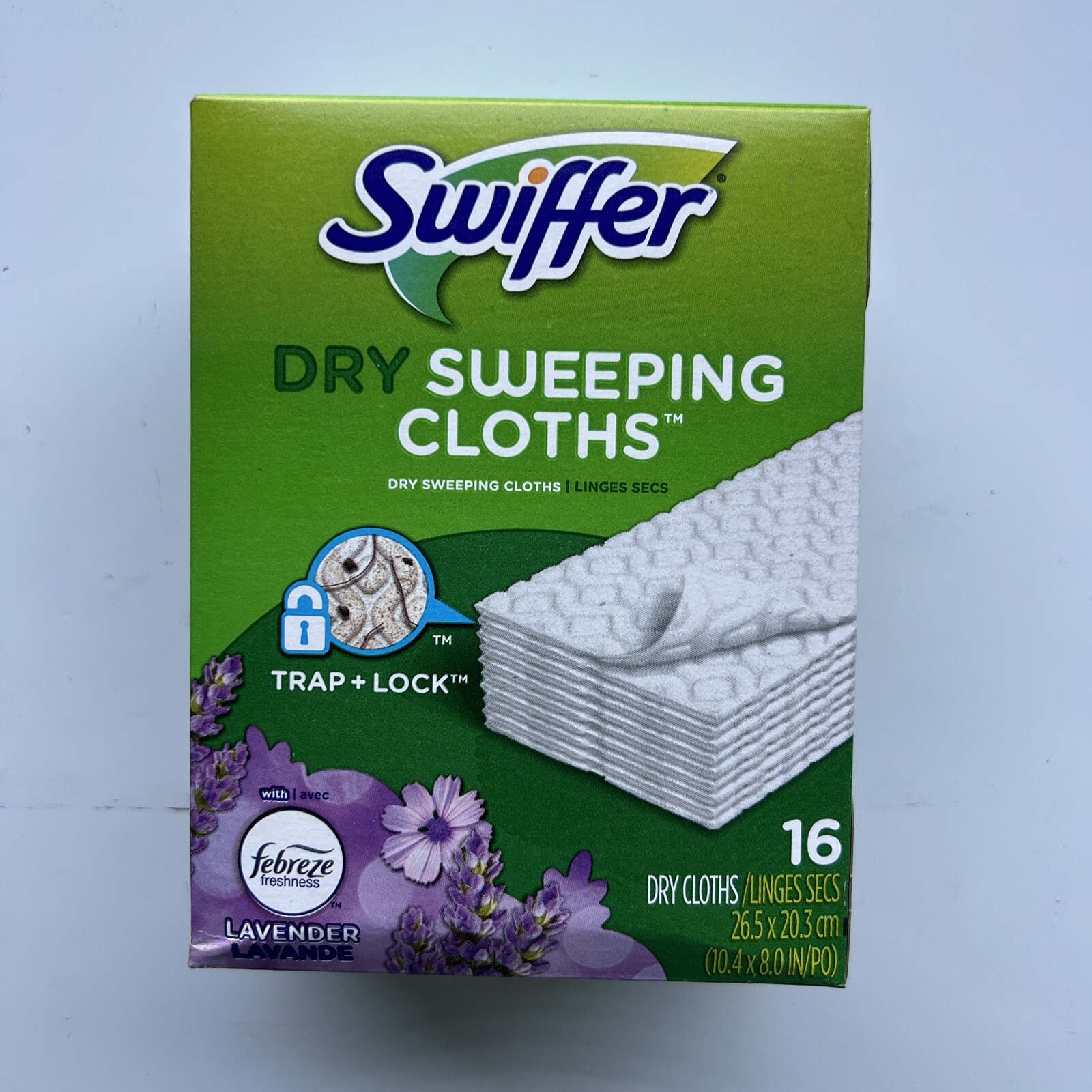 Swiffer Dry Sweeping Cloths Lavender Scent 16 Dry Cloths 1 Pack