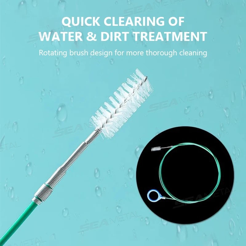 3M Car Sunroof Drain Cleaning Brush Flexible Pipe Sewer Unclogger Tool Cleaner