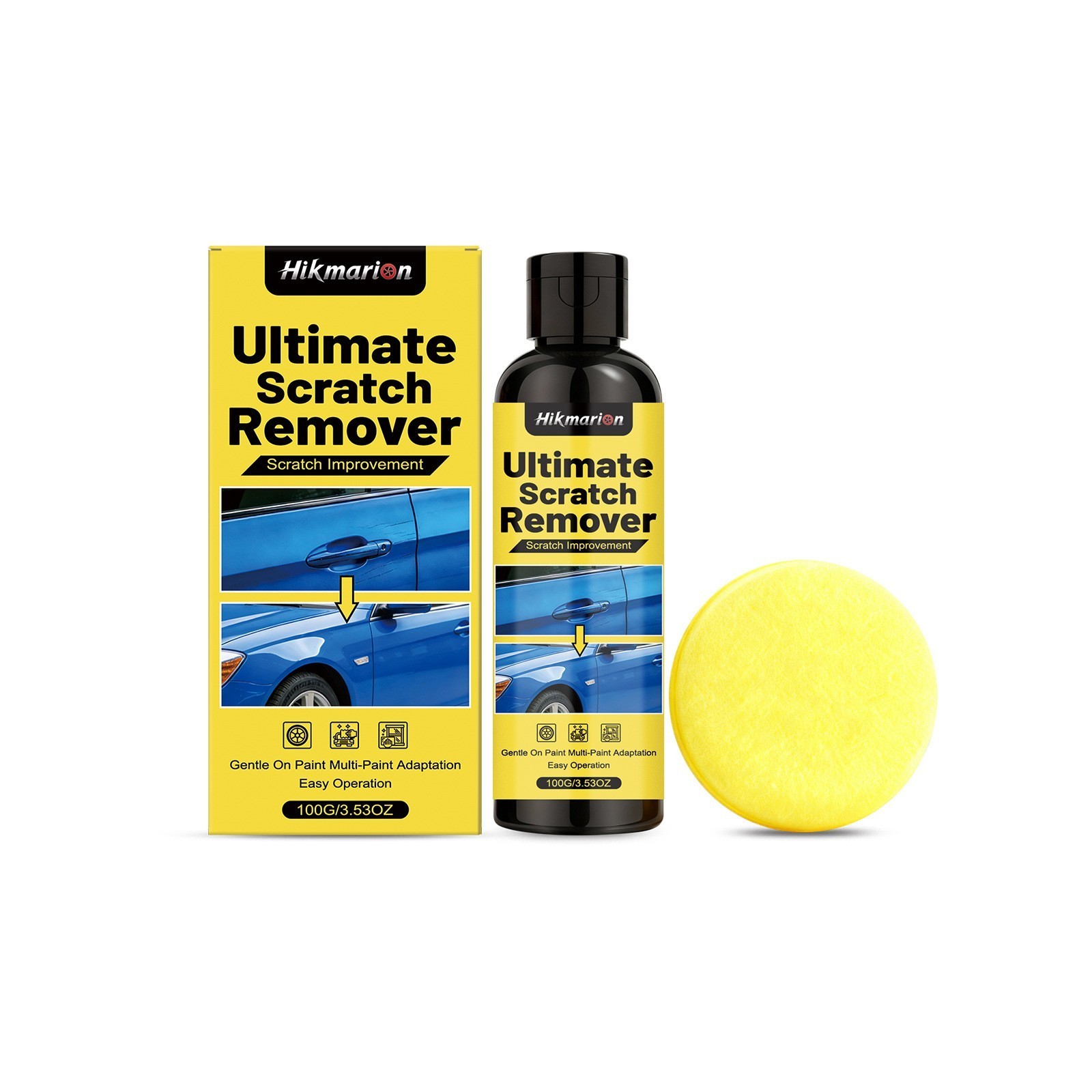 NanoPolix Car Scratch Remover Paste 100g Universal Auto Paint Polishing Repair