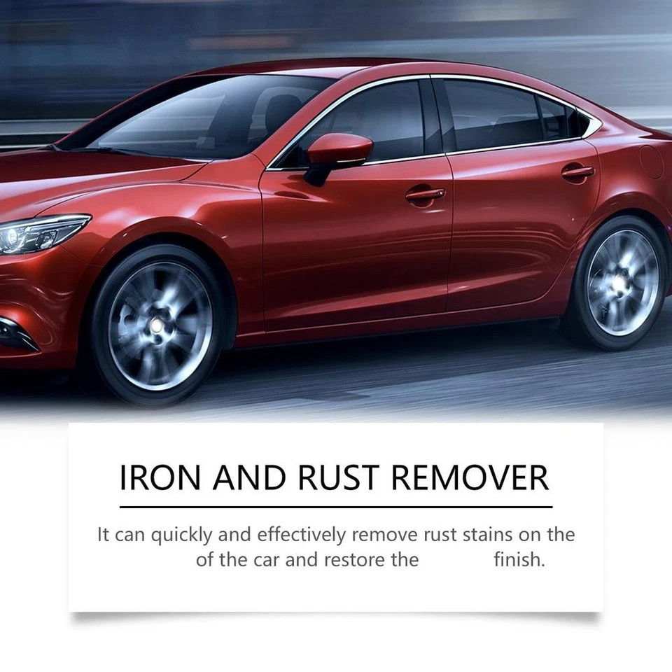 Iron Eraser Rust Remover Spray, Car Wheel Paint Brake Dust Fast Cleaner 120ml /